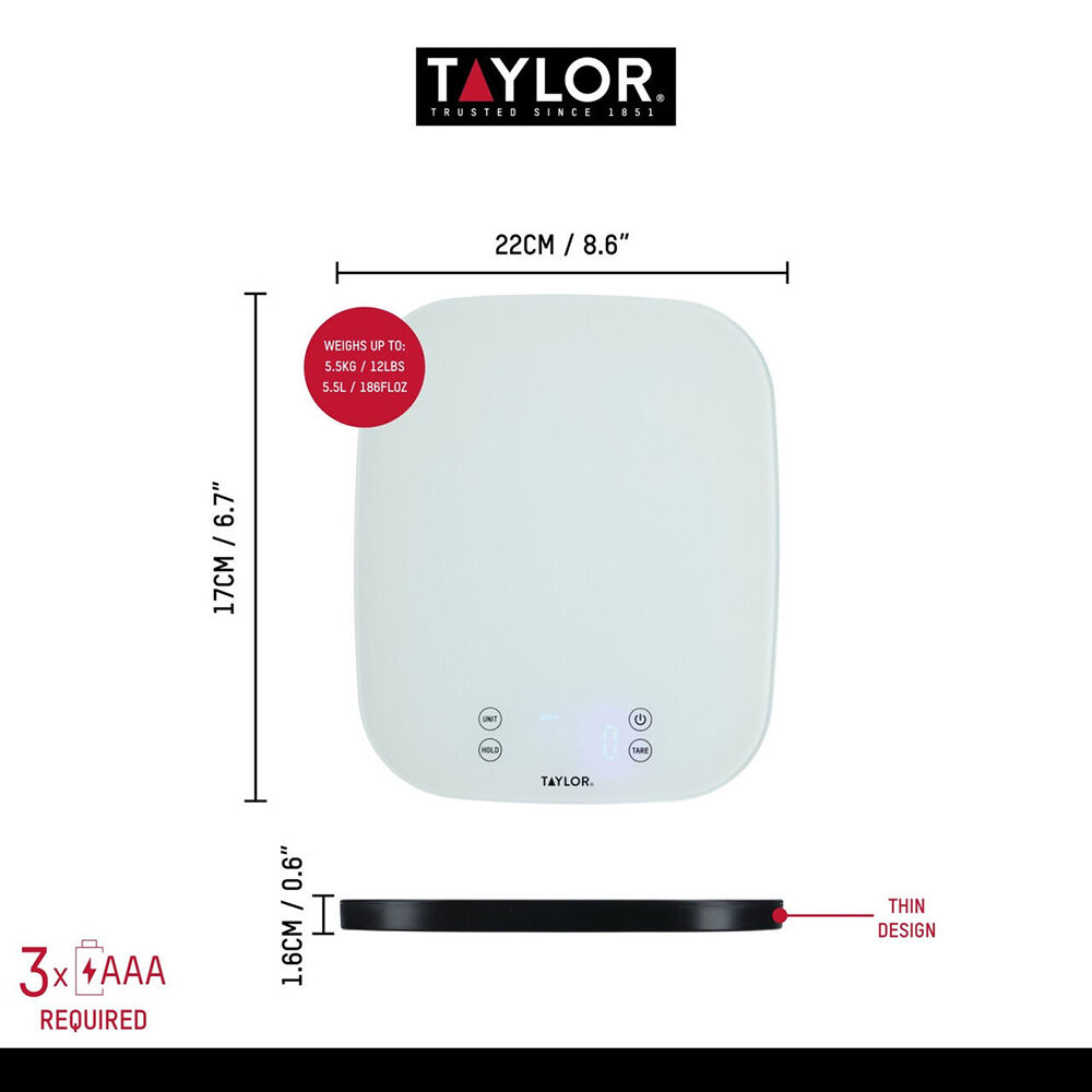 Digital Kitchen Scales | Home Commercial waterproof digital Scale 14kg Max | Wet Dry Vegetables Meat Nuts