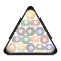 2PK Formula Sports PVC Multi-Game Pool Snooker Billiard 9-Ball Triangle 2in