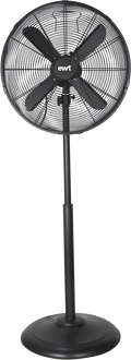 40cm Pedestal Fan | Electric Oscillating 3 Speed Fan Air Cooler Standing Home Office Cooling