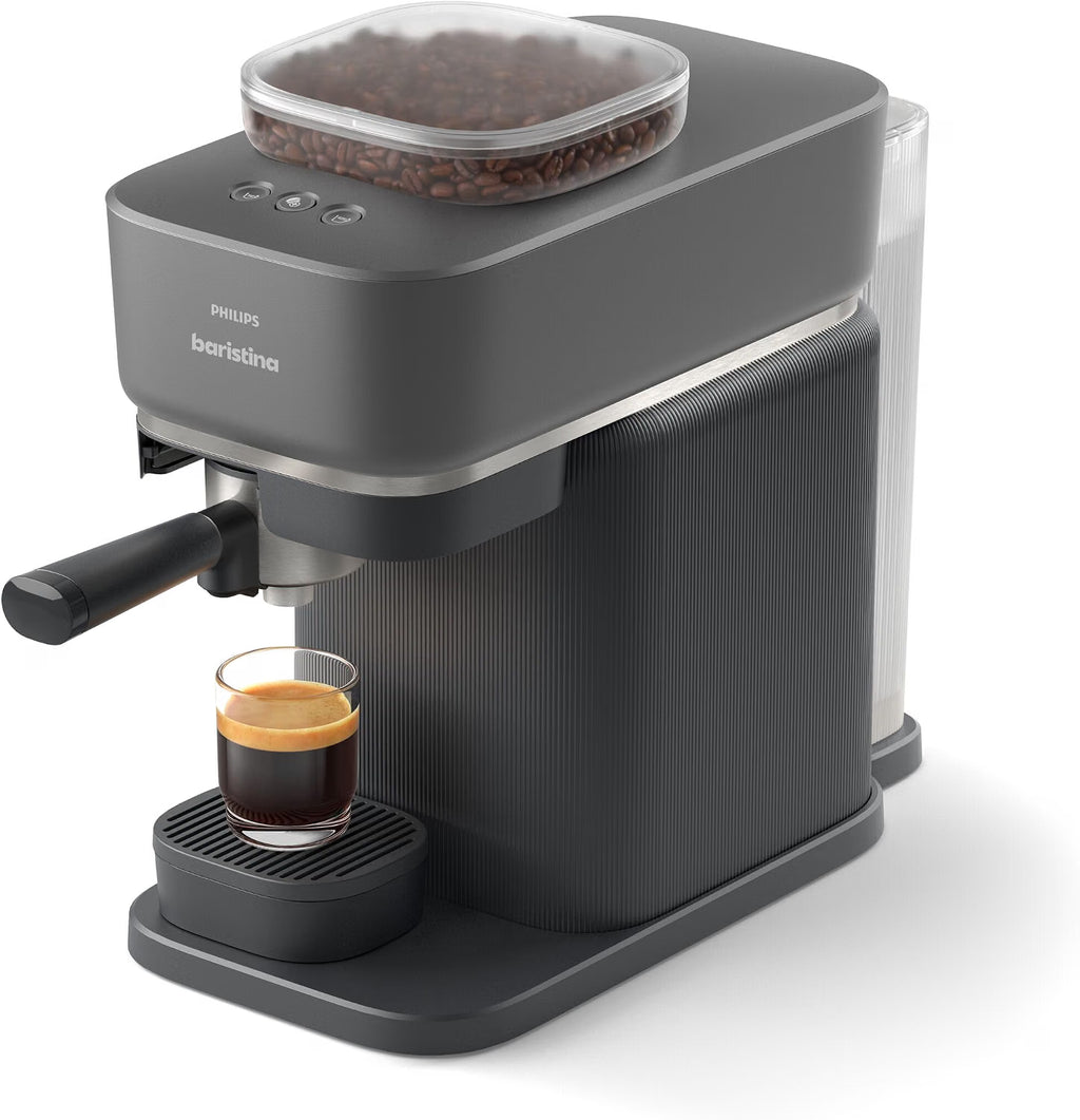 Philips Espresso Machine, 16 Bar, Automatic Grinder, Compact Coffee Machine, Home Kitchen Appliances
