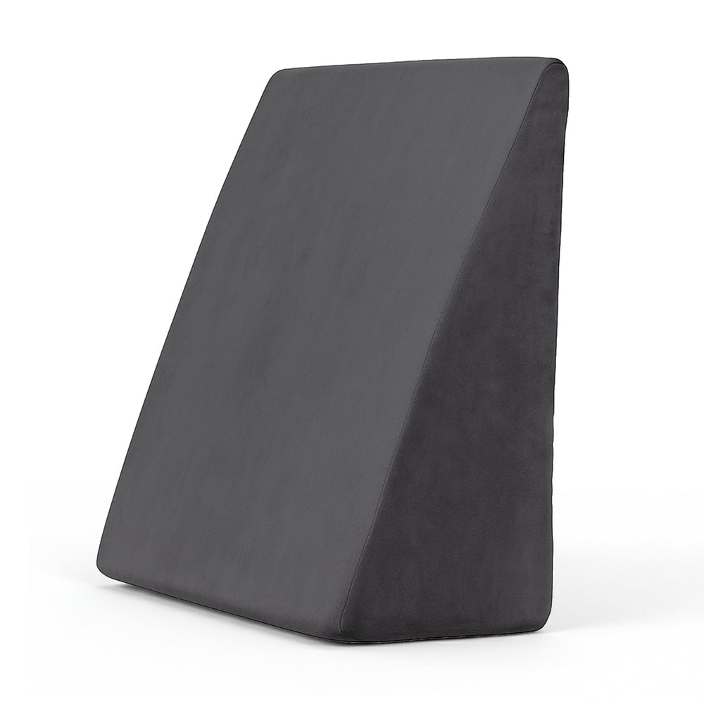 Wedge Pillow Cooling-Gel Infused Elevated Back Leg Cushion Support Memory Foam