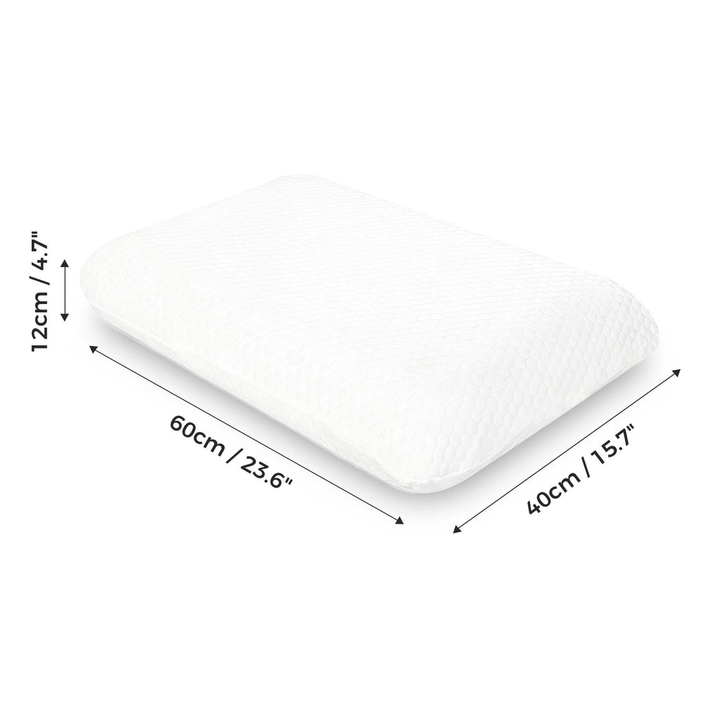 Orthopaedic Pillow Neck 60x40cm Side Support Pain Stomach Back Sleeper Breathable