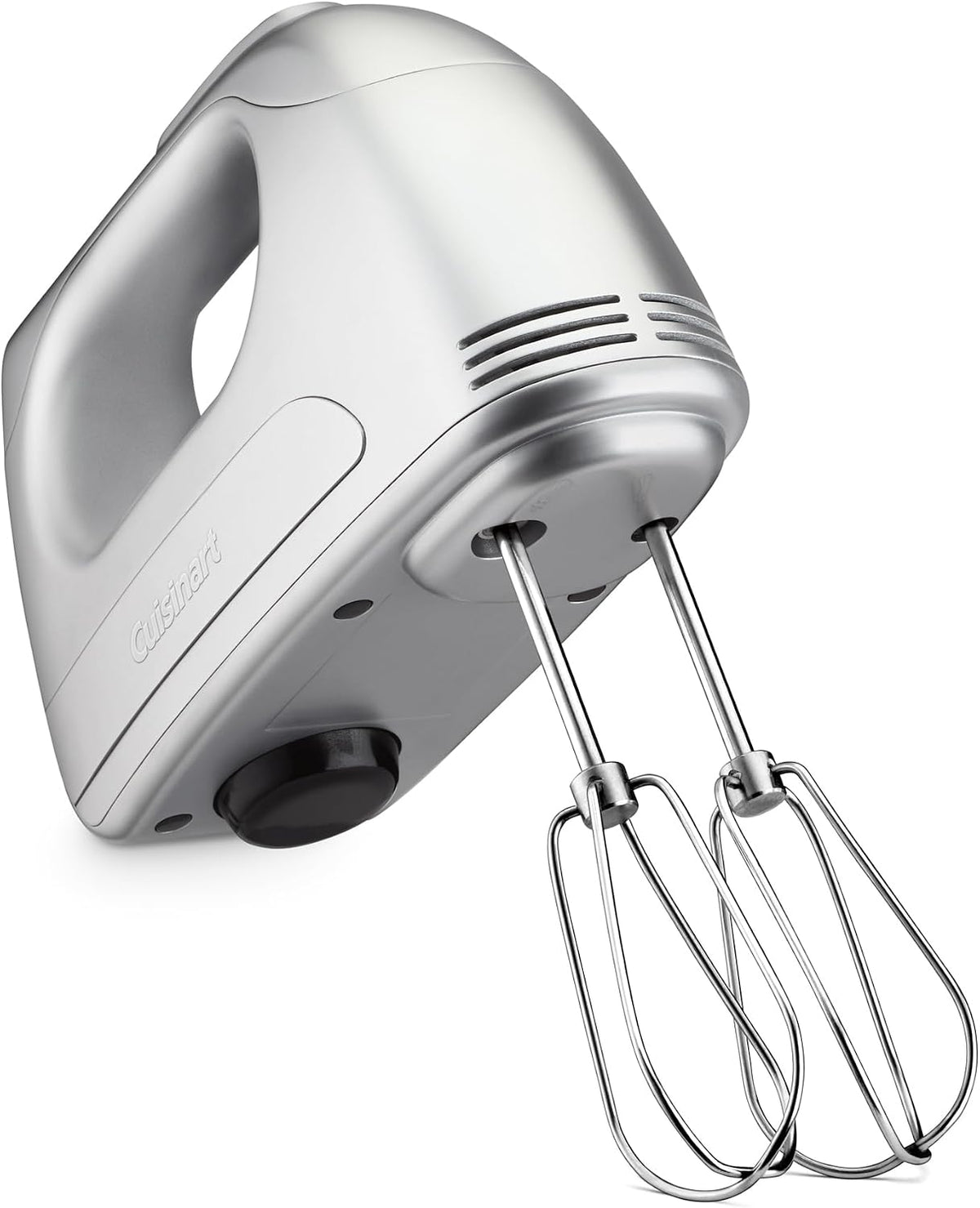 Cuisinart Electric Hand Mixer, Beater Dough Hooks, 7 Speeds, Storage Case, Home Baking Whisking Cooking