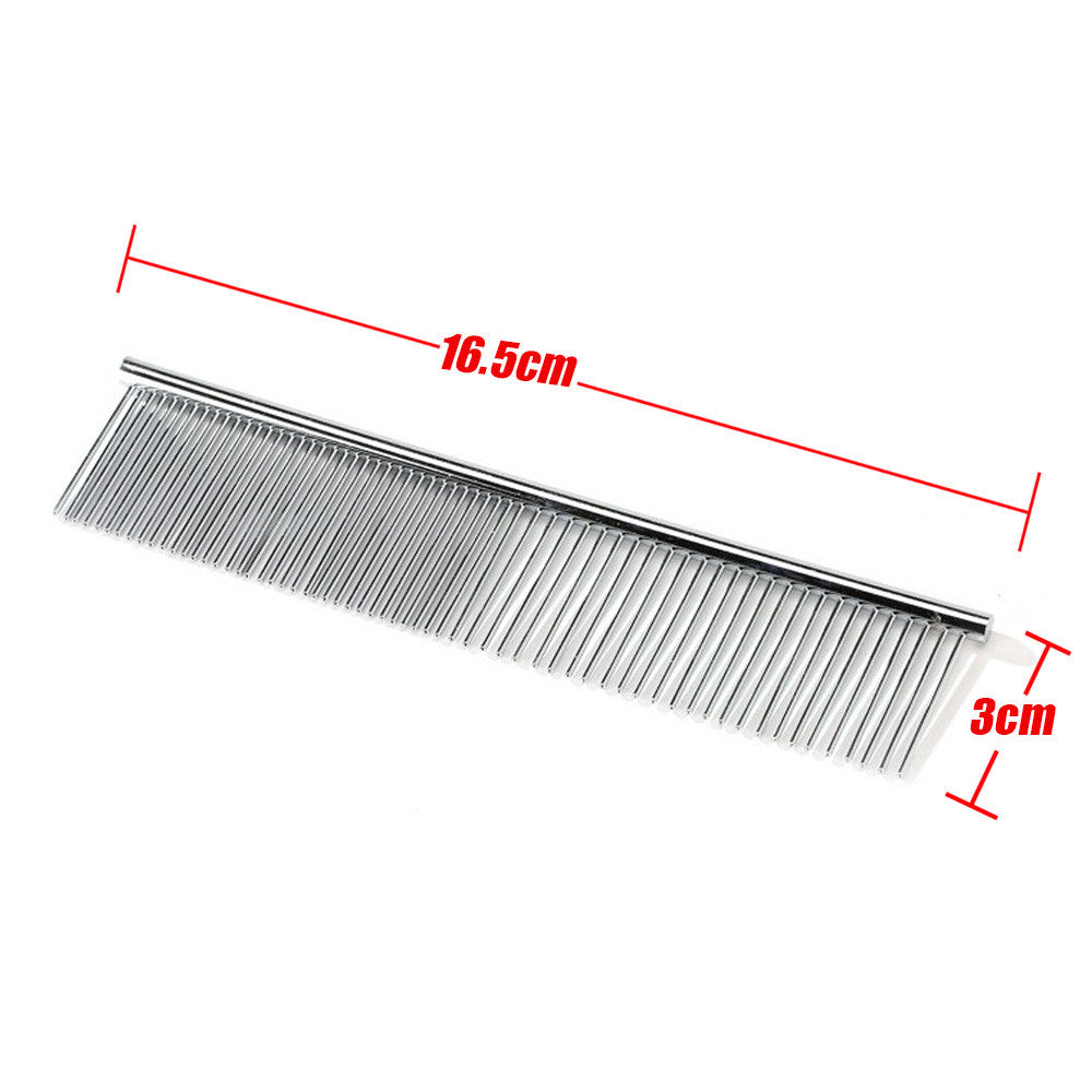 Stainless Steel Pet Shearing Hair Cutting Scissors Handheld Curved Scissor, Cutting Thinning Shears Grooming Comb