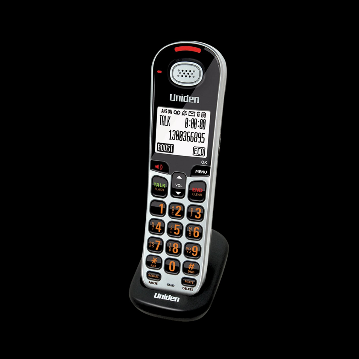 Uniden SSE06 - Optional Sight Sound Enhanced Digital Cordless Handset | Two Way Alert Function | Ideal for visually and hearing impaired | NBN Compatible
