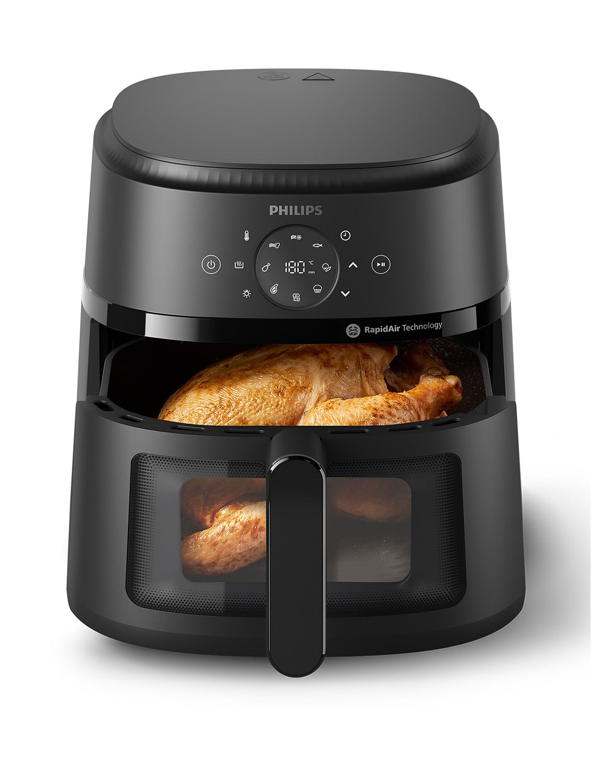 Philips Large 6.2L Air Fryer | Healthy Bake Roast Grill Airfryer | Kitchen Appliance Frying 13 Presets