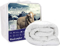 Australian Made Merino Wool QUEEN Quilt | Doona | Duvet | Bedding | Blanket | 700GSM