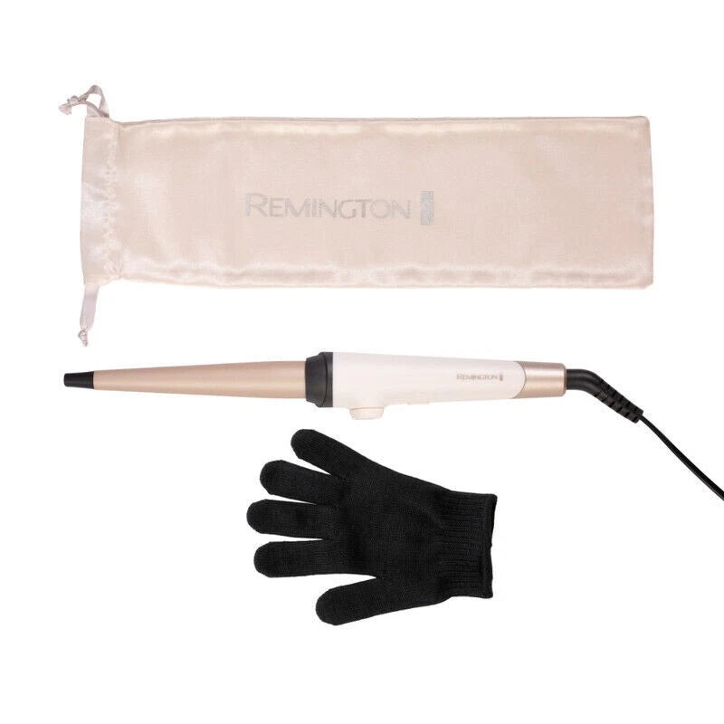 Remington Curling Wand Ceramic Curler | 13-25mm Conical Barrel Hair Styler Wand