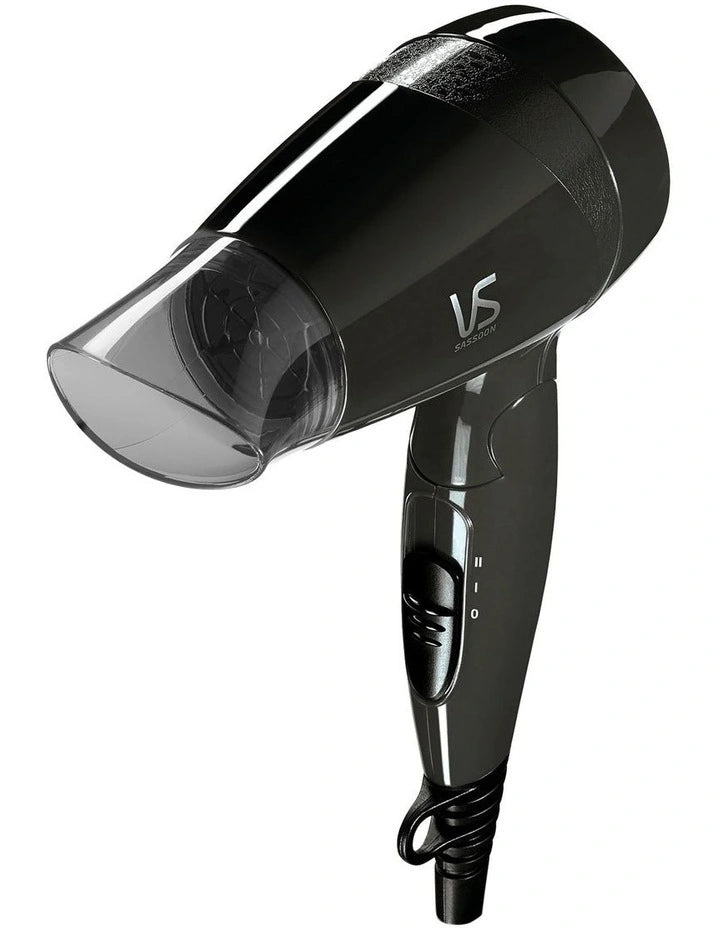Vs Sassoon Mini Pro Hairdryer 1200W Blow Dryer Portable Gym Travel Hair Drying Dryer Fast Drying