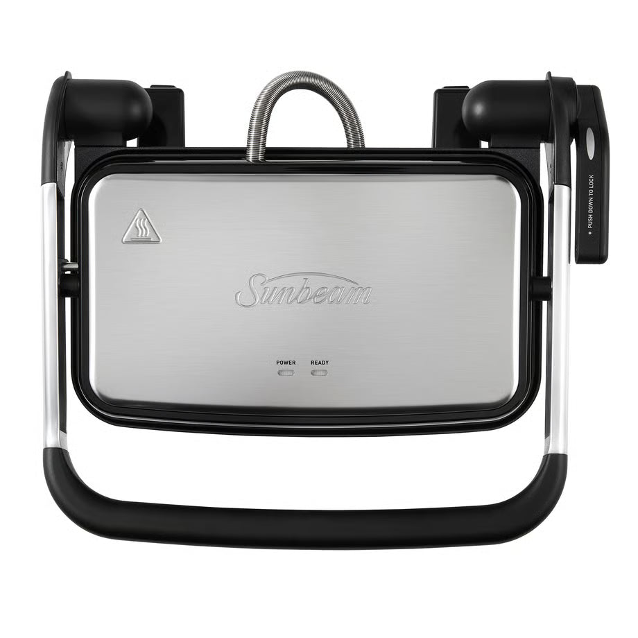 Sunbeam Sandwich Maker Bread Steak Press Grill Non-Stick Cooking Plates Hotplate Breakfast Machine