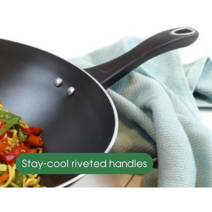 30cm Non-Stick Frypan, 4.3L Saute Frying Pan, PFOA-Free Cooking Pan, Stovetop Kitchen Oven Safe