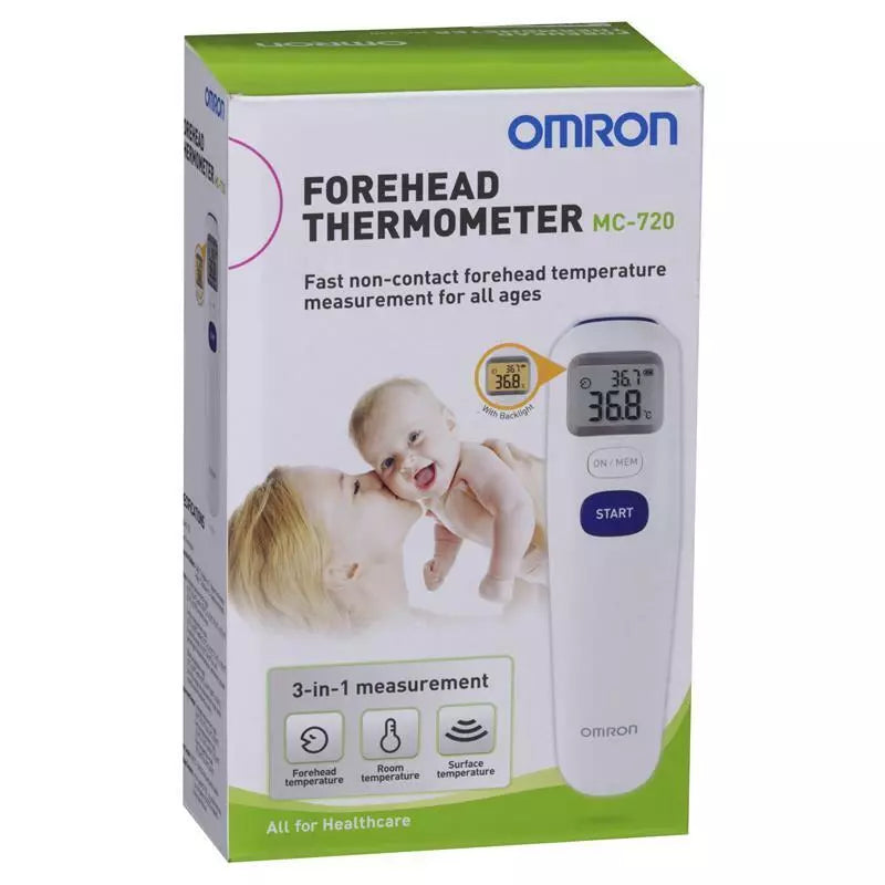 Forehead Thermometer Non-Contact Temperature Reader Baby Infant Child Adult Surface Temperature 3-In-1