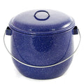 Campfire Billy Rice Cooker 4L Campsite 20cm Durable Enamel Camping Cooking Boil