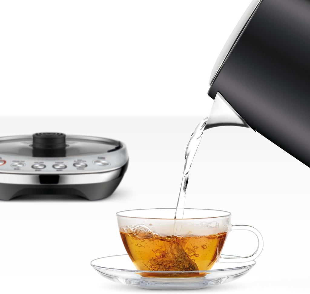 Breville Smart Kettle 1.7L Hot Water Jug, 4 Temperature Settings for Ideal Tea Brewing, Cordless Office Home Appliance