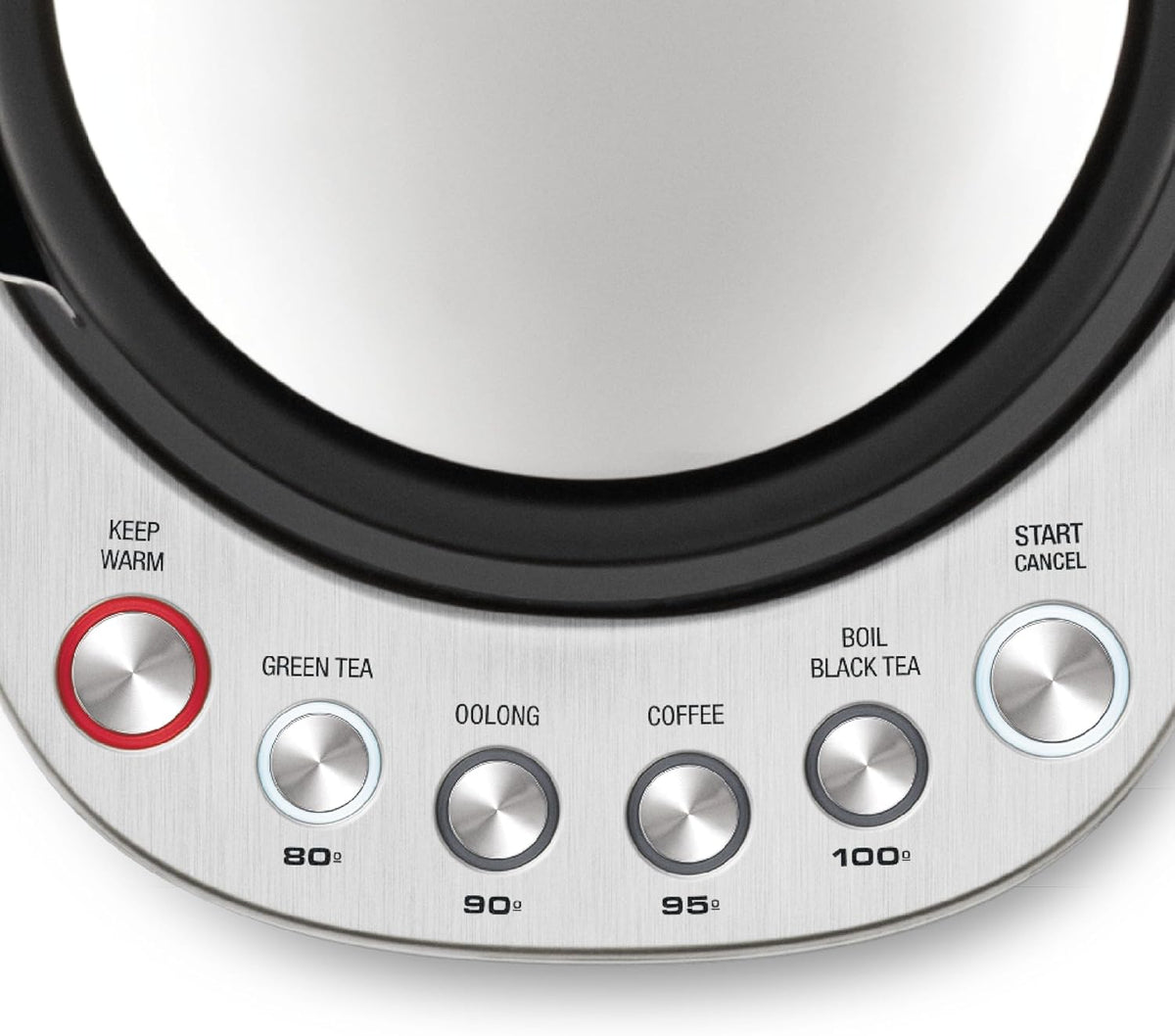 Breville Smart Kettle 1.7L Hot Water Jug, 4 Temperature Settings for Ideal Tea Brewing, Cordless Office Home Appliance