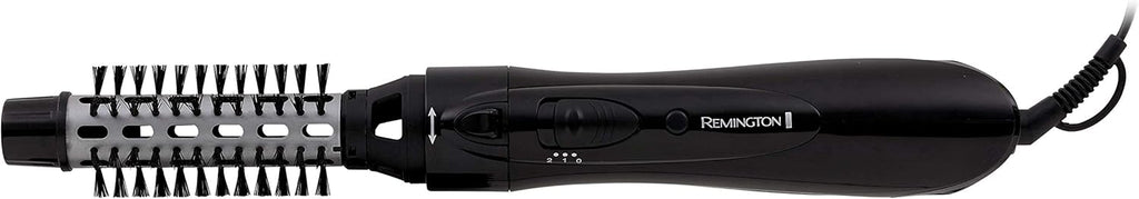 Remington Heated Hair Brush Styling Tool | Womens Air Styler | 500W Volumiser Curler | 19mm Round Brush