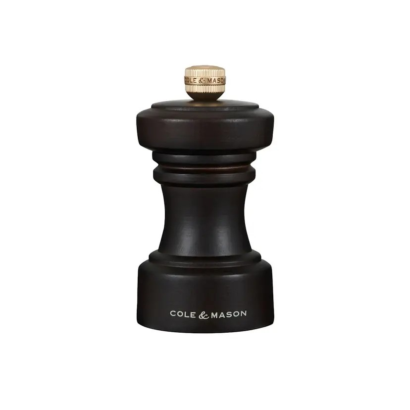 Cole & Mason Beech Wood Grinder | Salt Pepper Adjustable Grinding Tool | Kitchen Gift Elegant
