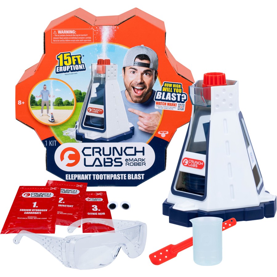 CrunchLabs Elephant Toothpaste Blast - Science Experiment Eruptions Mark Robers Viral Experiment