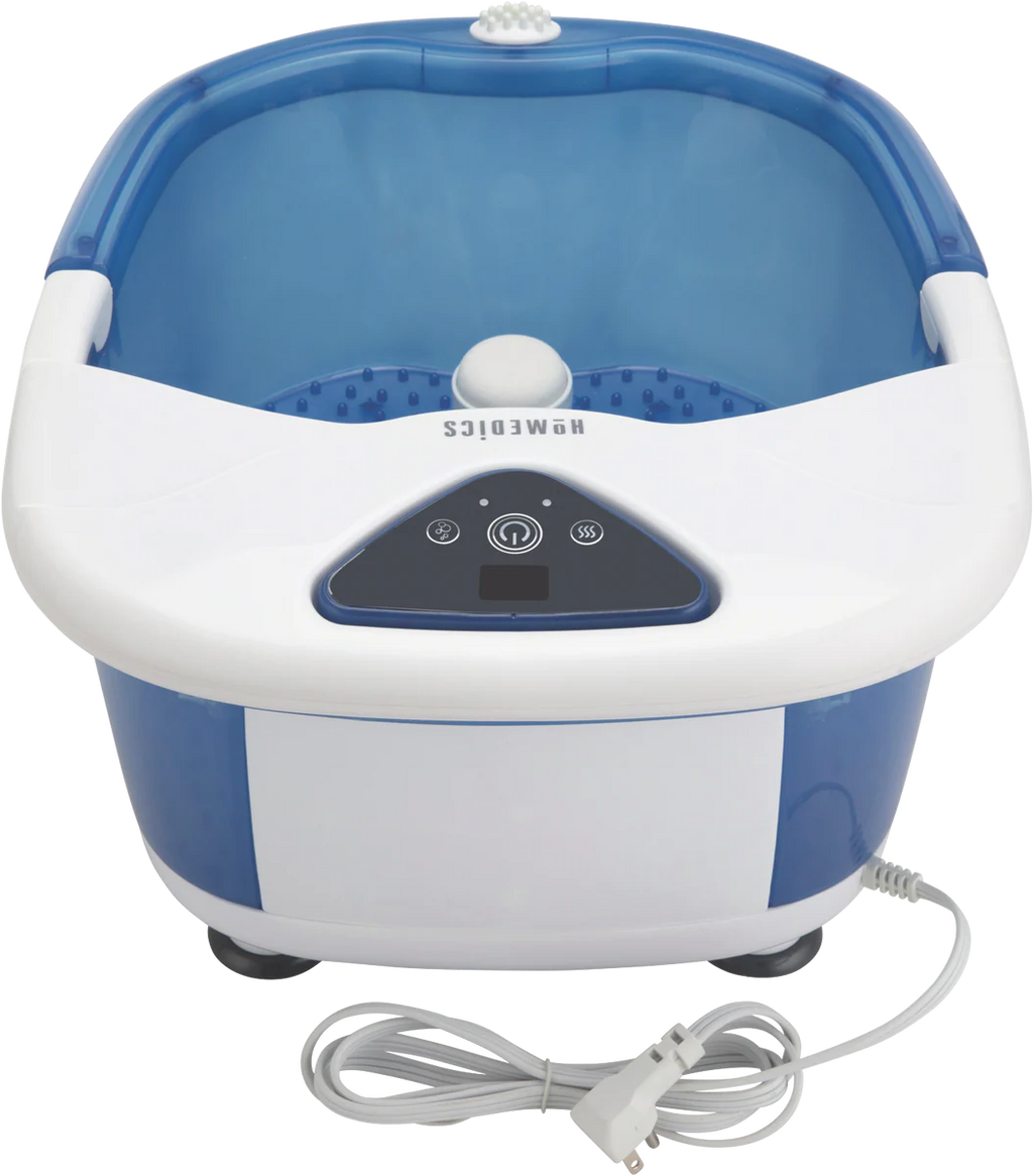 Homedics Foot Spa Bath Massager Heat Bubbles Footbath Heated Feet Massager With Heat Boost