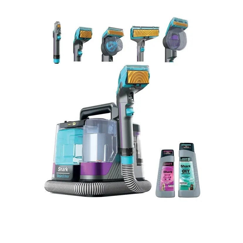 Shark PX250 StainStriker HairPro | Portable Spot & Stain Cleaner | High Pressure Spray | Lightweight | Self Cleaning |