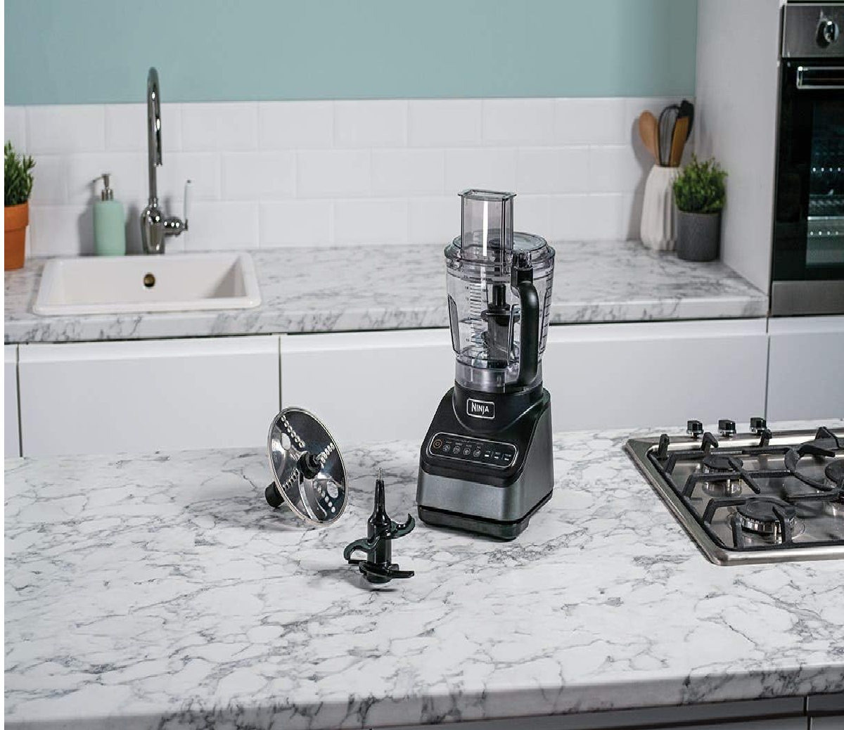 Ninja Food Processor | Electric Food Vegetable Chopper | Electric Blender Mincer | Meat Ice Grinder Mixer