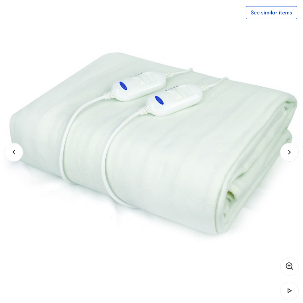 Jason QUEEN SIZED Electric Blanket, Fully Fitted Washable Mattress Topper Protector Warmer, Winter Bed Warmer