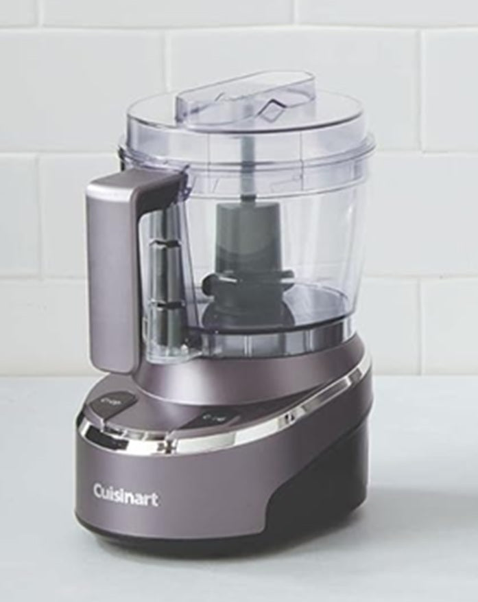 Cuisinart Cordless Mini Chopper & Food Processor Chopping 3-Cup Chopping Machine, Stainless Steel Nut Vegetable Herb