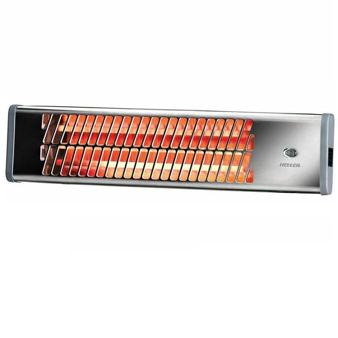 Wall Mounted Strip Heater 1200W Indoor Bathroom Wall Mount Heating Pullcord Waterproof