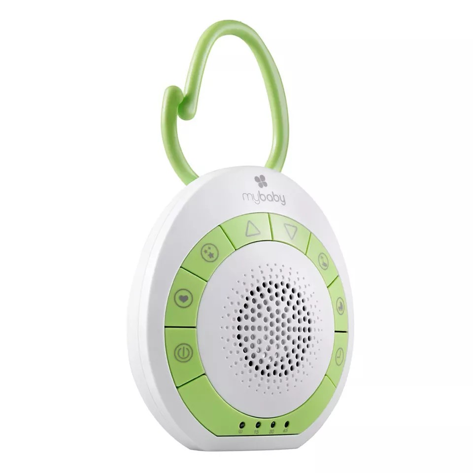 Homedics MyBaby SoundSpa | Music On The Go Speaker for Stroller | White Noise | 2Pk | Easy Attach