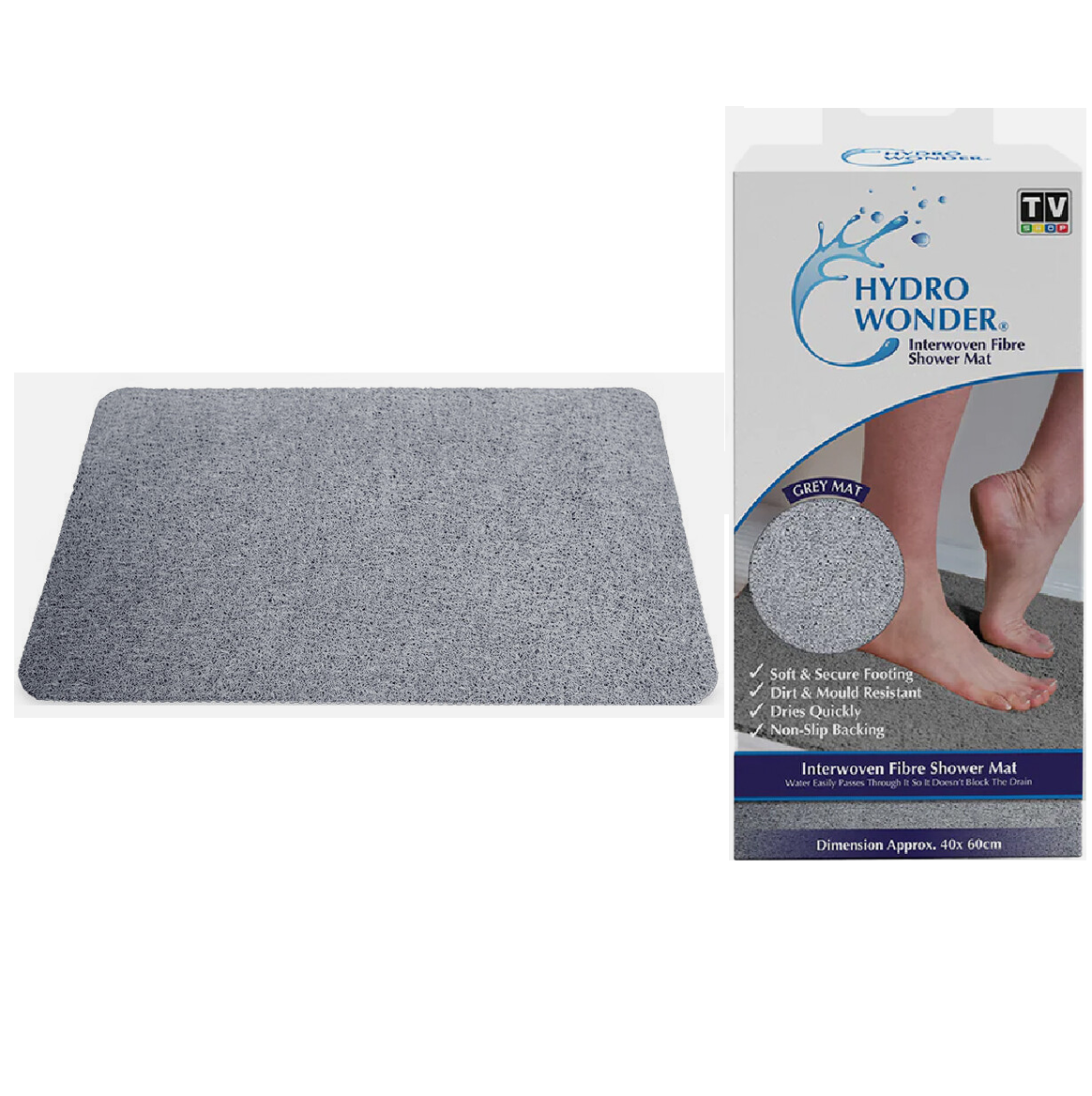 Anti-Slip Bath Shower Mat/Bath Mat Non Slipery Stain Free Soft Standing Cushion - Quick Drying