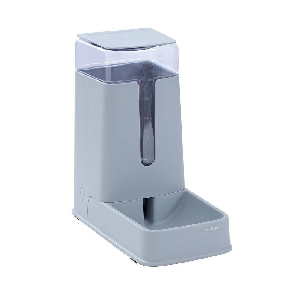 Paws And Claws | Gravity Pet Fresh Water Dispenser | 3.4L/28.5x16.5x31cm 2 Pk | Clear