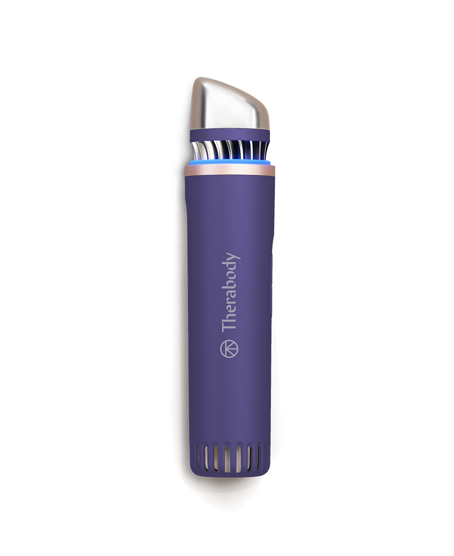Therabody | TheraFace Depuffing Wand | Cold and Heat Facial Treatment | Easy glide applicator | Rejuvenation Wand