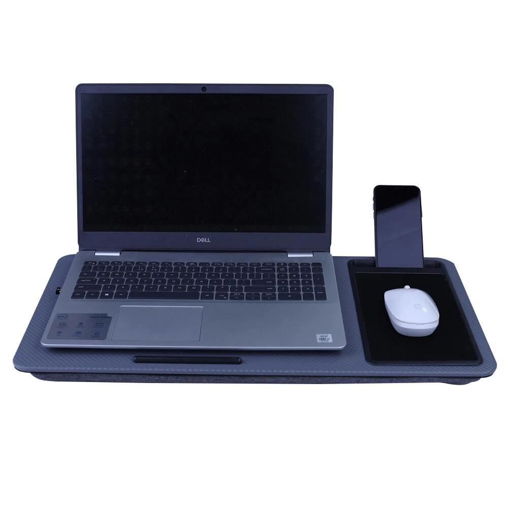 Multi Functional Lap/Cushion Table Desk Station w/Mouse Pad for Laptop/Computer