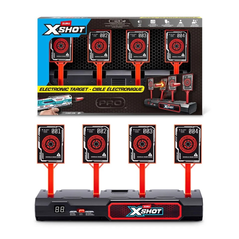 Zuru Xshot Interactive Electronic Target w/ Scoring Modes Kids/Children 8y+