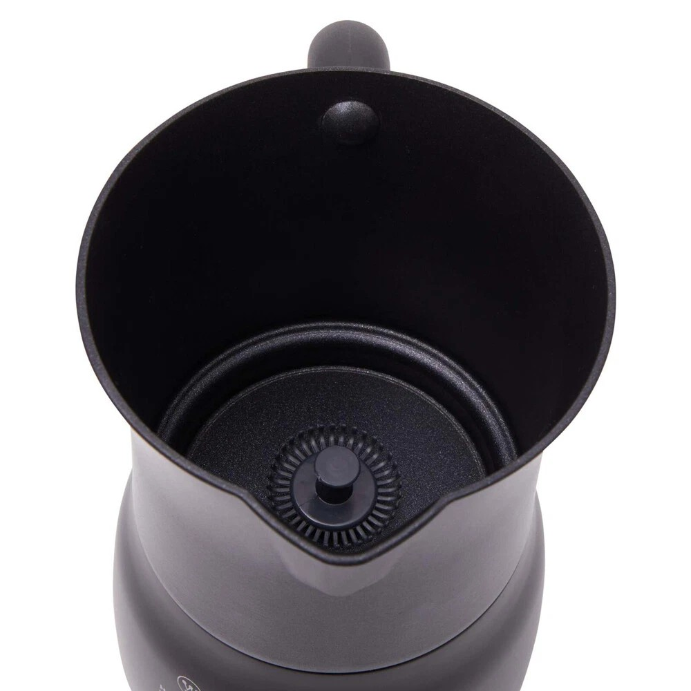 Westinghouse 250ml Electric Milk Frother Jug – Dishwasher Safe, Induction Heating, Black