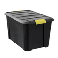 Boxsweden Garaz | Eco Storage Organiser | Box/Tub w/ Wheels 50L | Assorted 4Pk | Clip Lock d