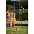 Garden Rust Metal 183cm Aussie Tripod Windmill Outdoor Ornament Yard Patio Decor