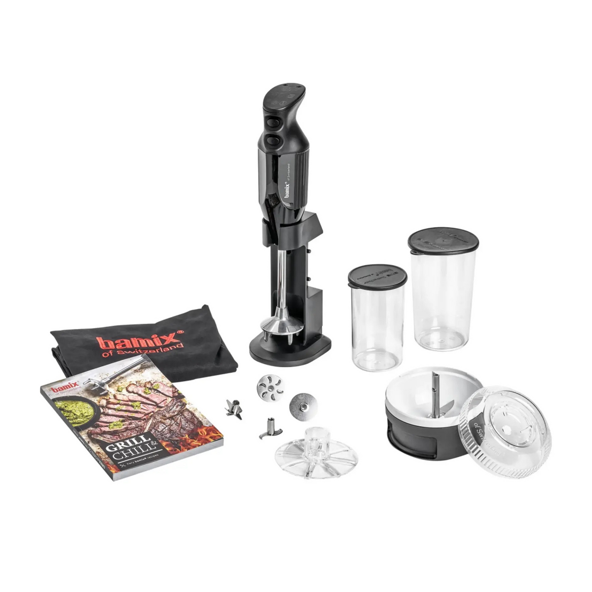 Bamix Speciality Grill & Chill | BBQ Immersion Blender | 200W Black