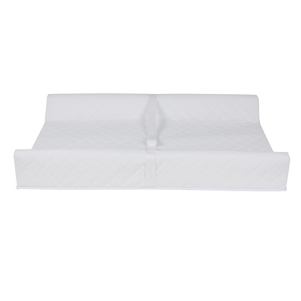 Childcare 75cm Universal Change Pad w/ Safety Strap for Change Table 0m+ White