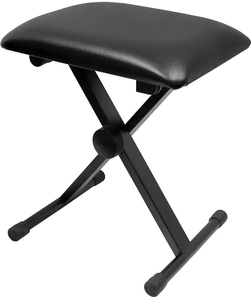 Portable Piano Stool | Adjustable 3 Way Folding Keyboard Seat | Bench Piano Chair | Sturdy Chair |