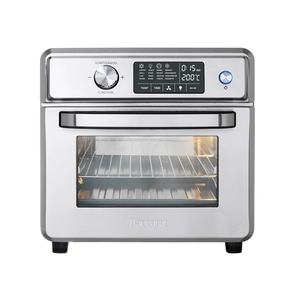 Baccarat Ultimate XL Air Fryer & Oven | Kitchen Benchtop 20L Dehydrator | Electric Rotisserie Oven