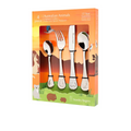 Stanley Rogers Children's Cutlery Set 4pc Australian Animals | Stainless Steel Knife/Fork/Spoon/Teaspoon |