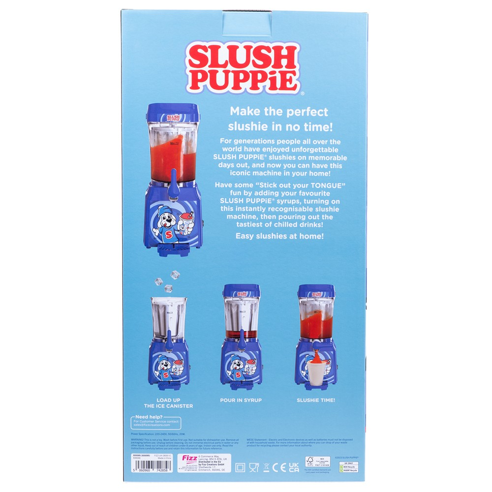 Slush Puppie | Slushie Machine Frozen Juice/Shake | Iced Cold Drink Maker