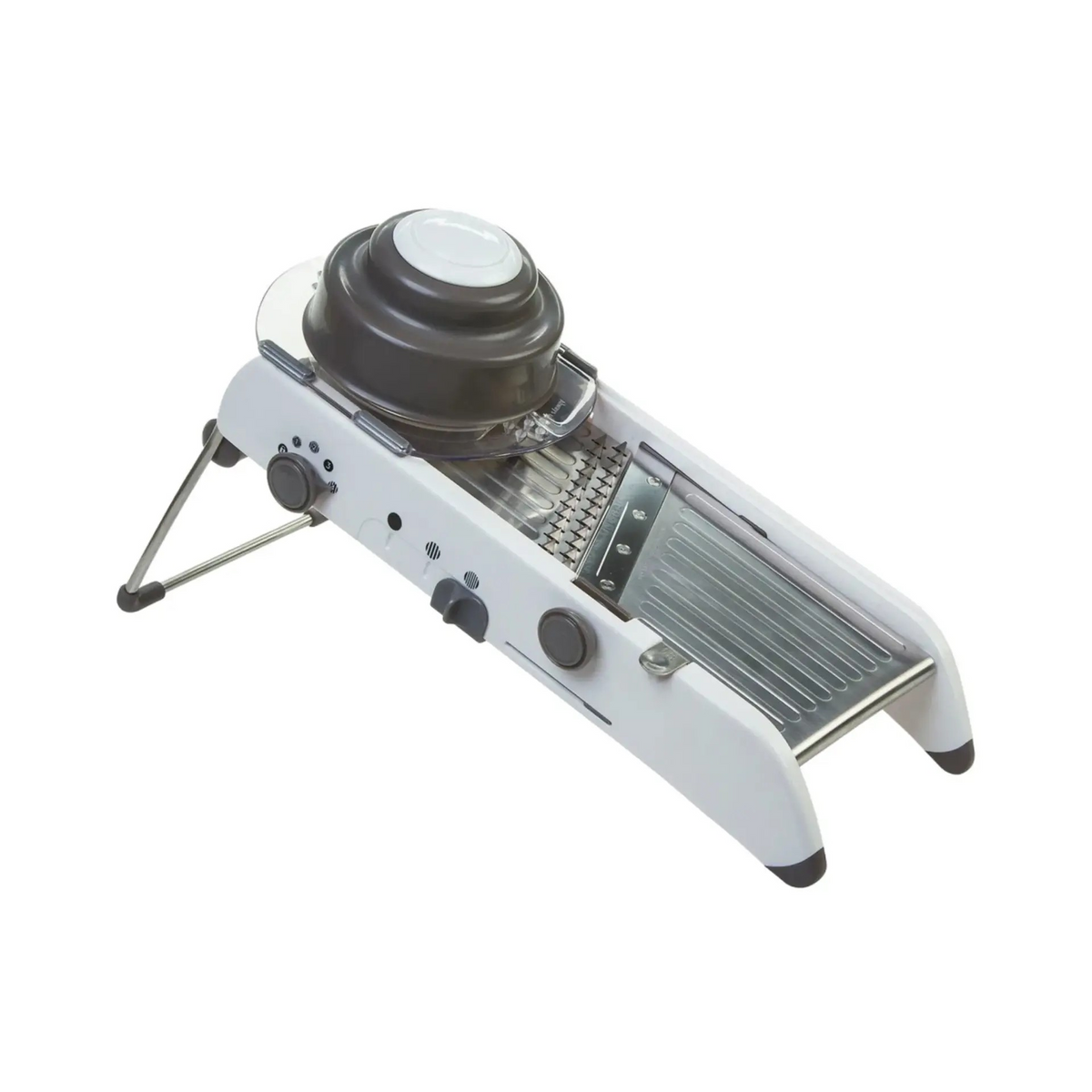 Professional Kitchen Food Slicer Mandoline | Adjustable Julienne Mandolin | Stainless Steel Chopper/Slicer Waffle Cuts | Professional