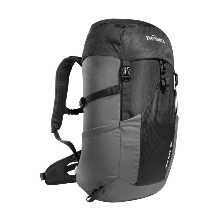 Tatonka Heavy Duty Nylon Hike Backpack | 32L Black/Titan Grey Hiking Daypack