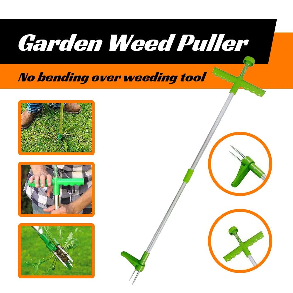 Weed Puller | Weeder Twister | Twist Pull Garden Lawn Root Killer | Remover Tool