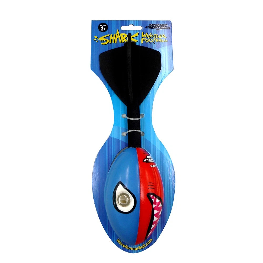 Wave Runner 28cm Shark Whistler Football Outdoor Pool Toy Kids/Child 3y+ Assort.