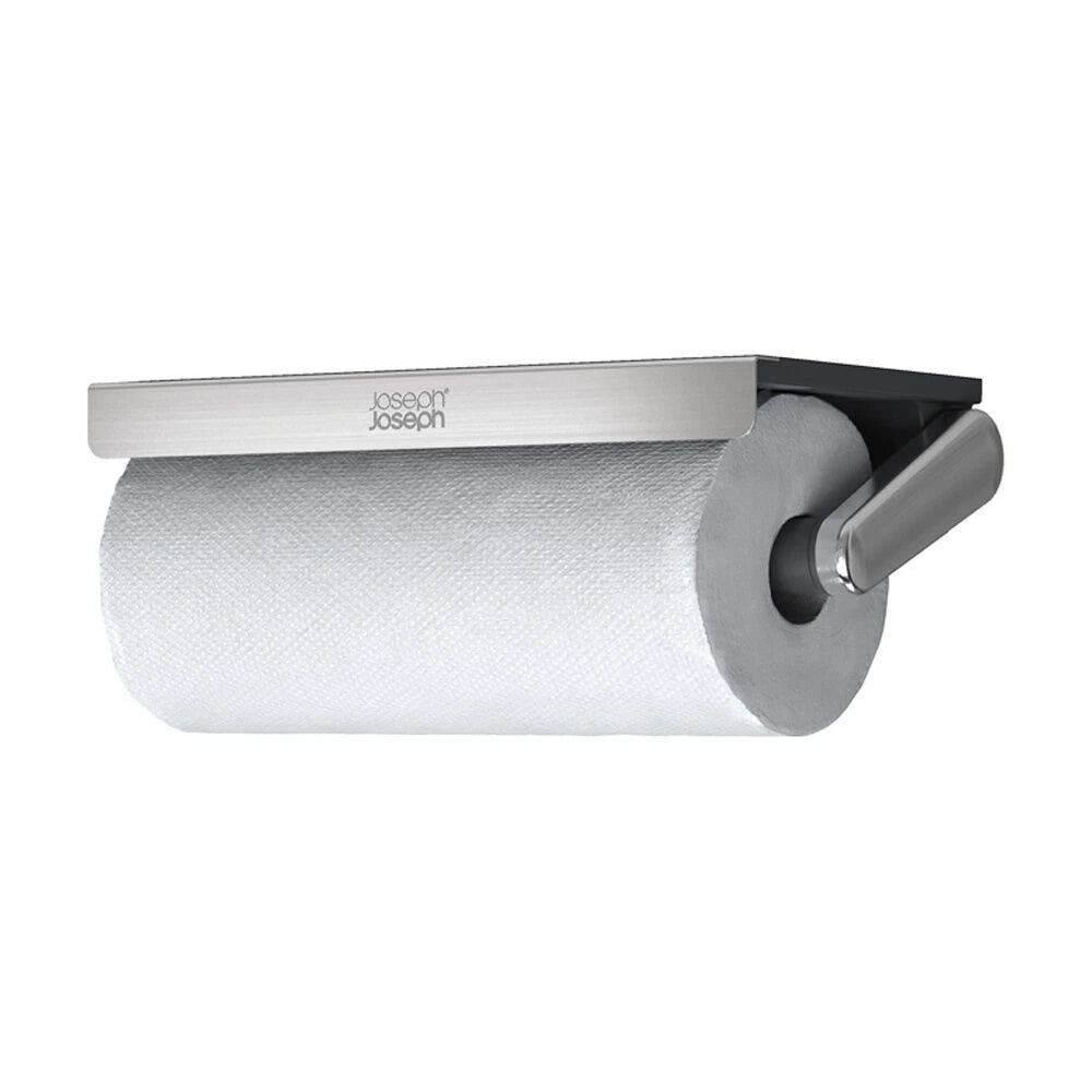 Joseph Roll Grip Easy Tear Under Shelf Paper Towel Roll Holder Steel