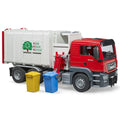 Side Loading Garbage/Recycling Truck w/Bin | Model MAN TGS | Size: 53 x 19 x 25.7 cm 1:16 | High Detail Model