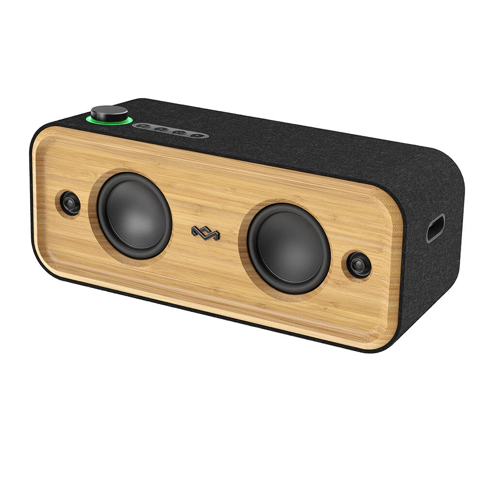Marley Get Together 2 XL 30W | Powerful Portable Bluetooth Wireless Speaker | Black/Woodgrain